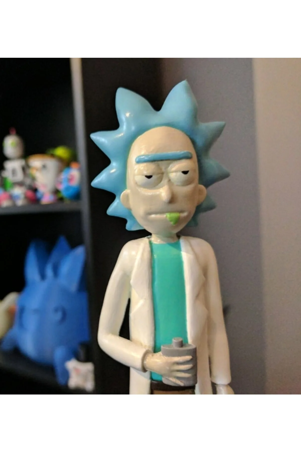 Ricki Sanchez Rick And Morty Boyalı Figür 20 cm (büyük Boy)