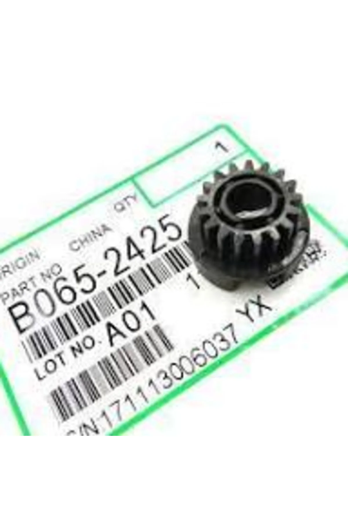 RICO DRUM DİŞLİSİ B0652425 / 17T BRUSH ROLLER GEAR / MP 5500/6500/7500/6000/7000/8000/6001/7001/8001