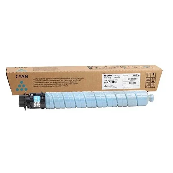 RİCOH MP C6003C CYAN (MAVİ) ORJİNAL TONER