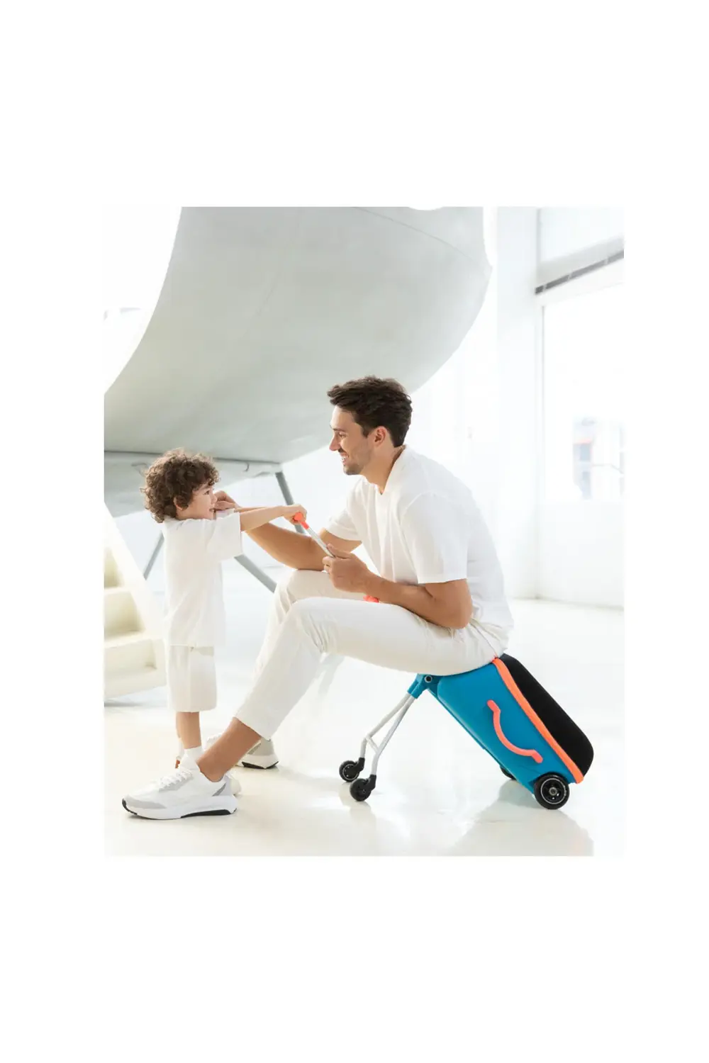 Ride On Luggage Eazy Ocean Blue