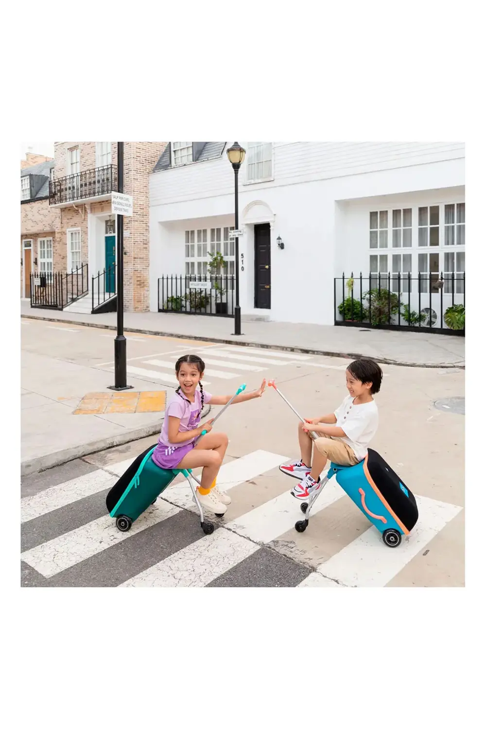 Ride On Luggage Eazy Ocean Blue