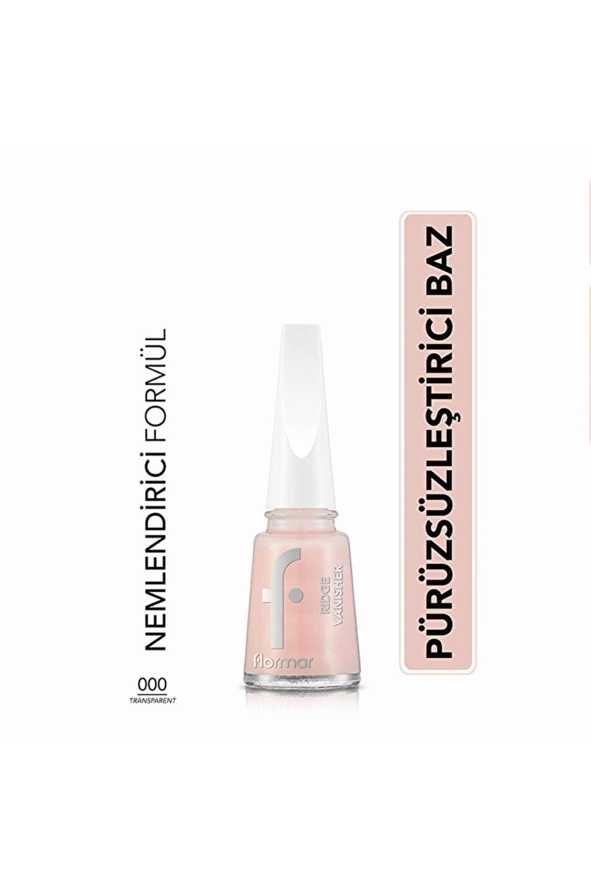 Ridge Vanisher Pürüzsüz Görünüm Veren Oje Bazı Transparent