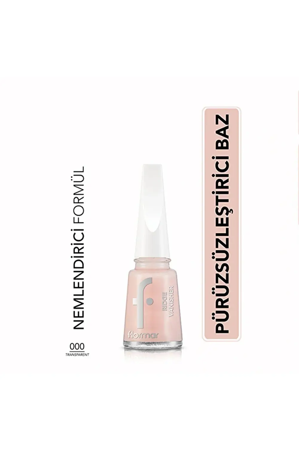 Ridge Vanisher Pürüzsüz Görünüm Veren Oje Bazı Transparent