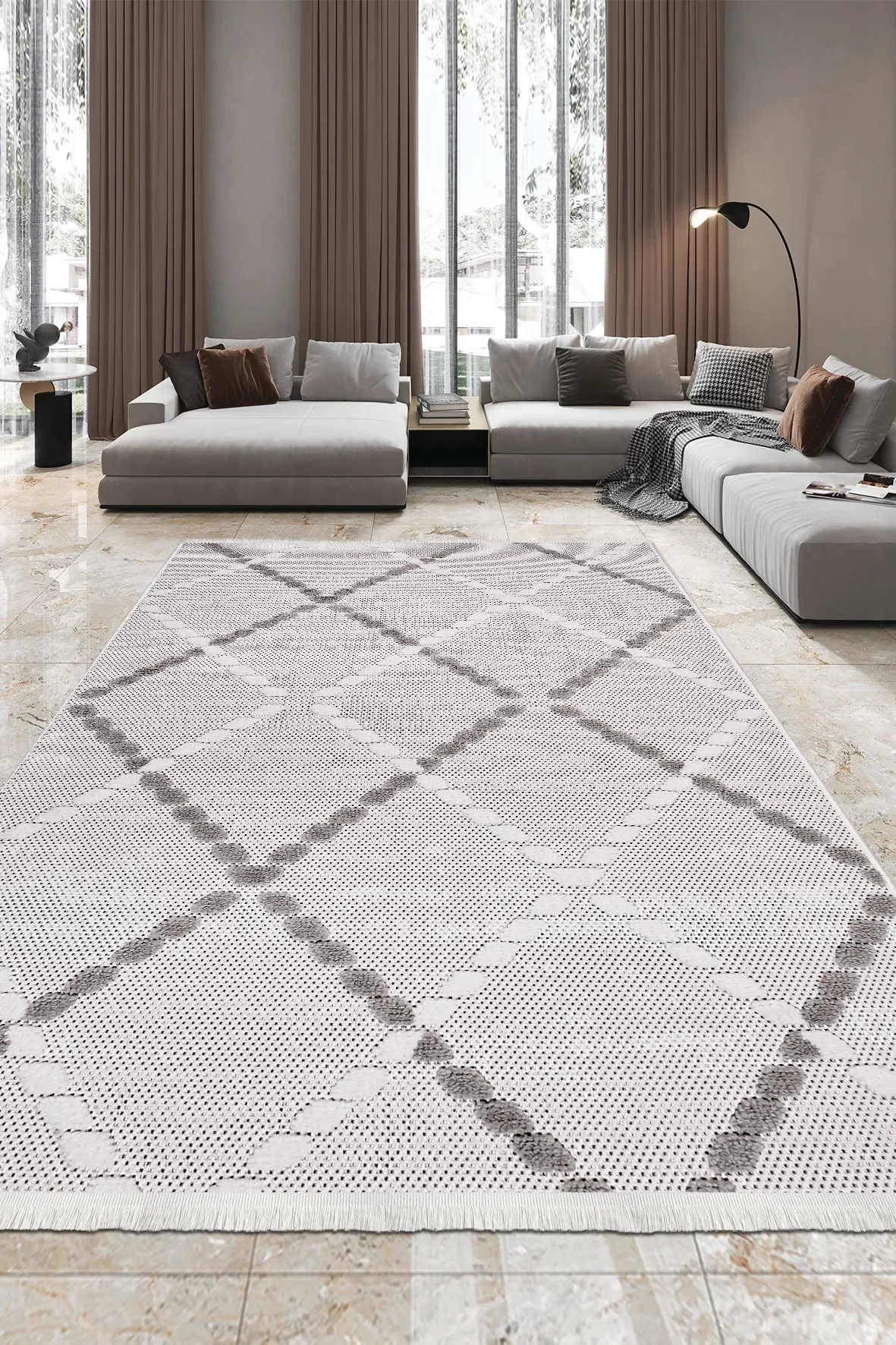 RİKO Model Oturma Odası Halısı – 140.000 İlmek Polyester Halı Fiyatı, Yorumları ve Özellikleri