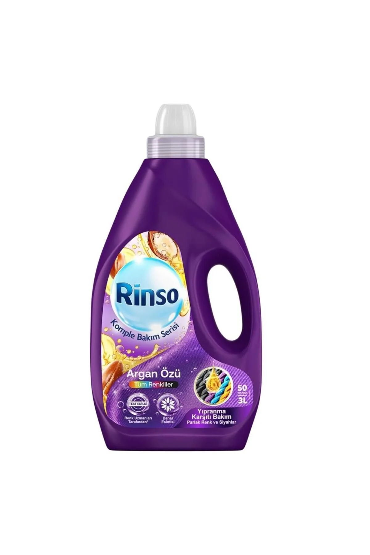RİNSOArgan Özlü Renkliler için Sıvı Çamaşır Deterjanı 3 L