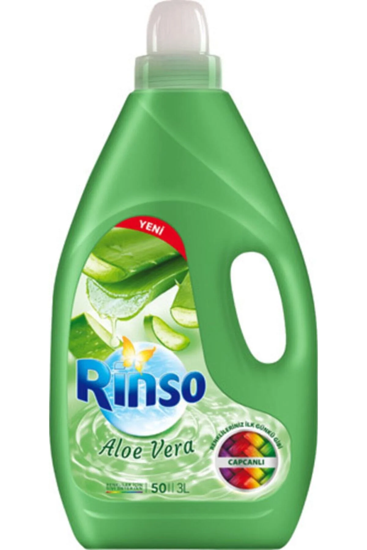 RİNSORenkliler İçin Aloe Veralı 3 lt Sıvı Deterjan