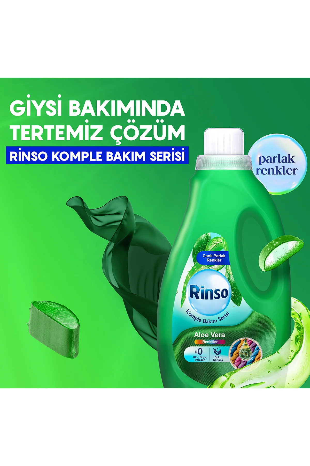 RINSOSıvı Argan Özü Renkliler ve Siyah 2.5L x1 Aloe Vera Renklile