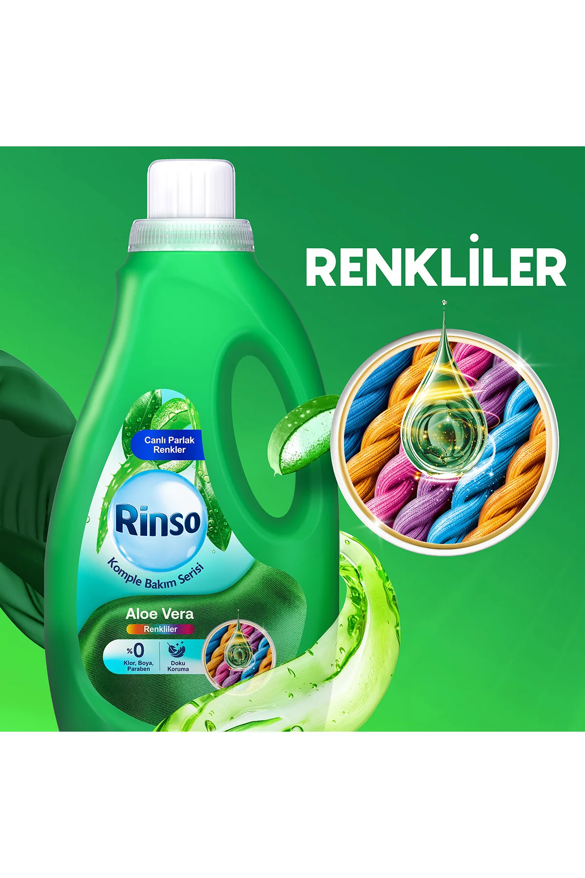 RINSOSıvı Argan Özü Renkliler ve Siyah 2.5L x1 Aloe Vera Renklile