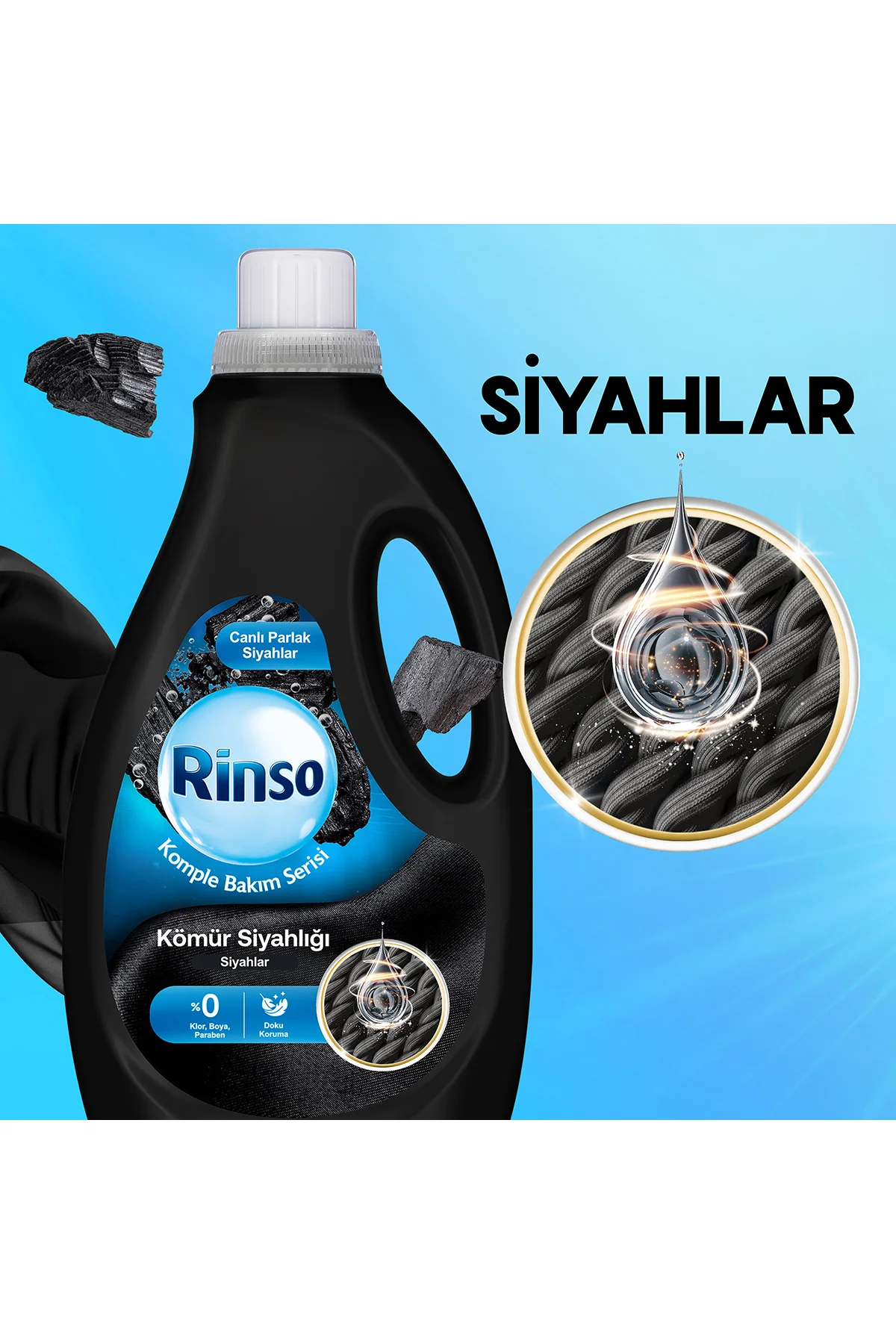 RINSOSıvı Argan Özü Renkliler ve Siyah 2.5L x1 Aloe Vera Renklile