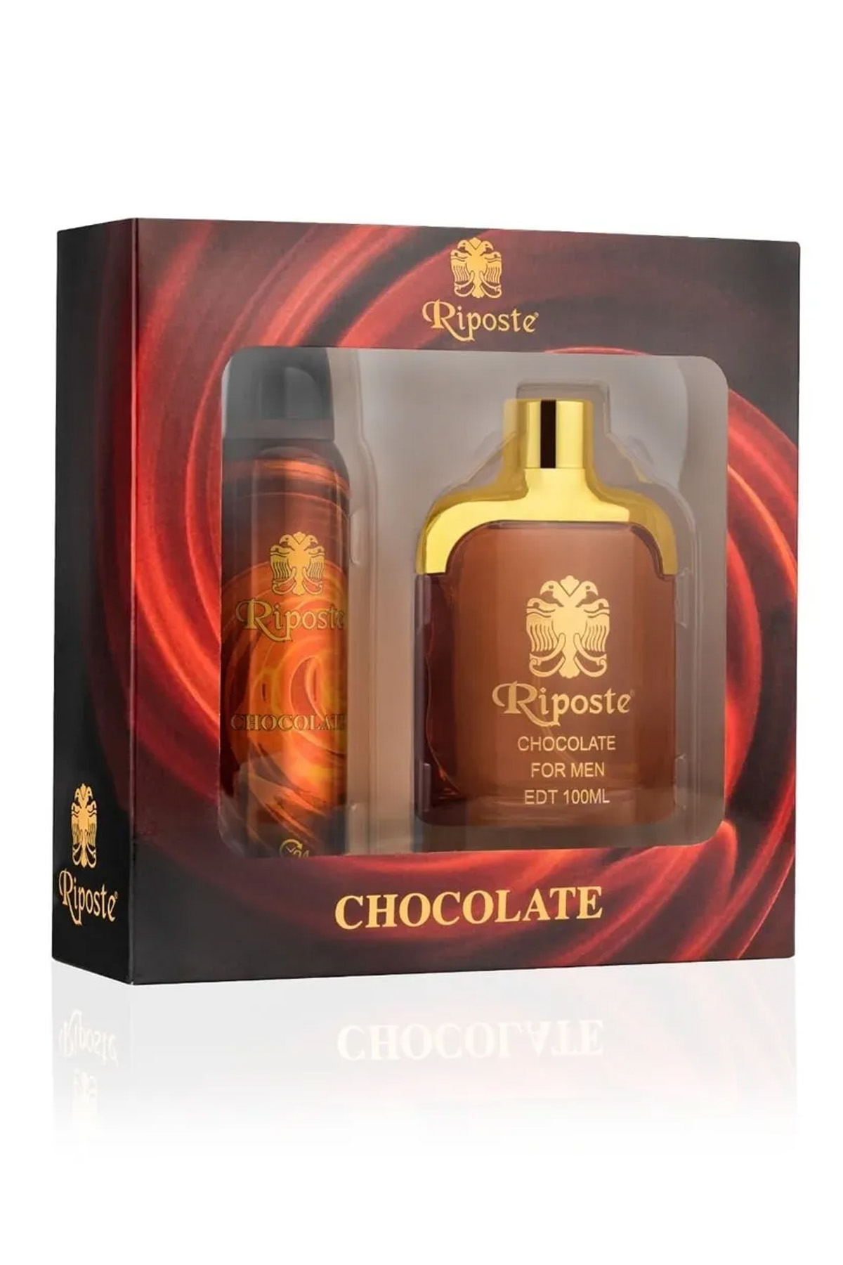 Riposte Erkek Parfüm & Deodorant Seti Chocolate For Men 100 Ml Riposte Erkek Parfüm & Deodorant Seti Chocolate For Men 100 Ml