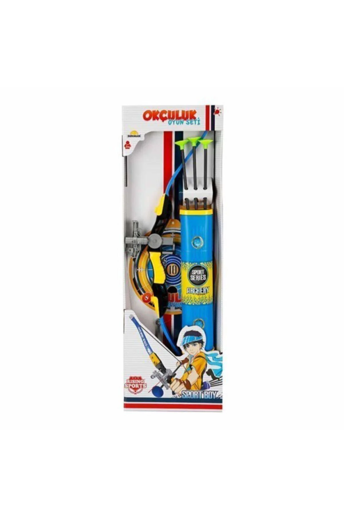 Rising Sports Sadaklı Ok Yay Lazerli Okçuluk Oyun Seti Sun-27042