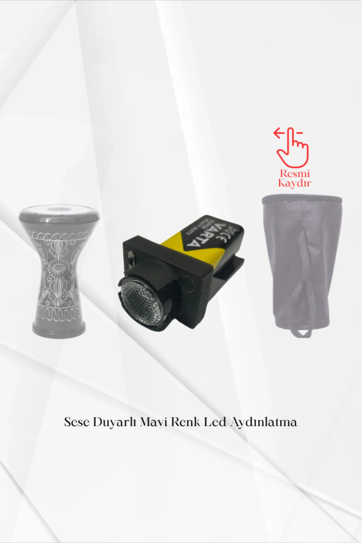 Ritme Duyarlı Mavi Işıklı Erzincan İşlemeli Döküm Darbuka Kılıfı Ritme Duyarlı Mavi Işıklı Erzincan İşlemeli Döküm Darbuka Kılıfı