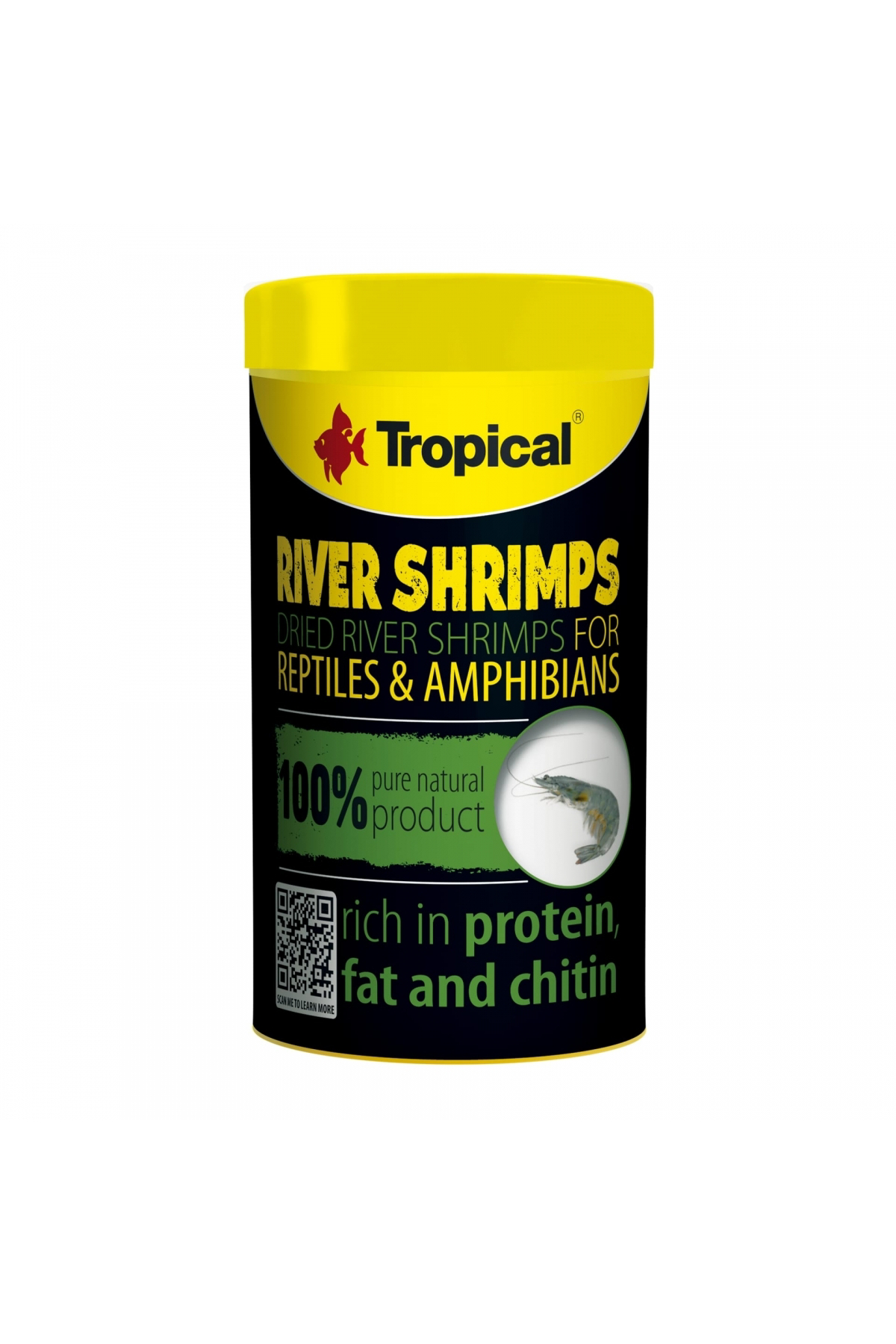 River Shrimps Kurutulmuş Nehir Karidesleri250 ml Kap