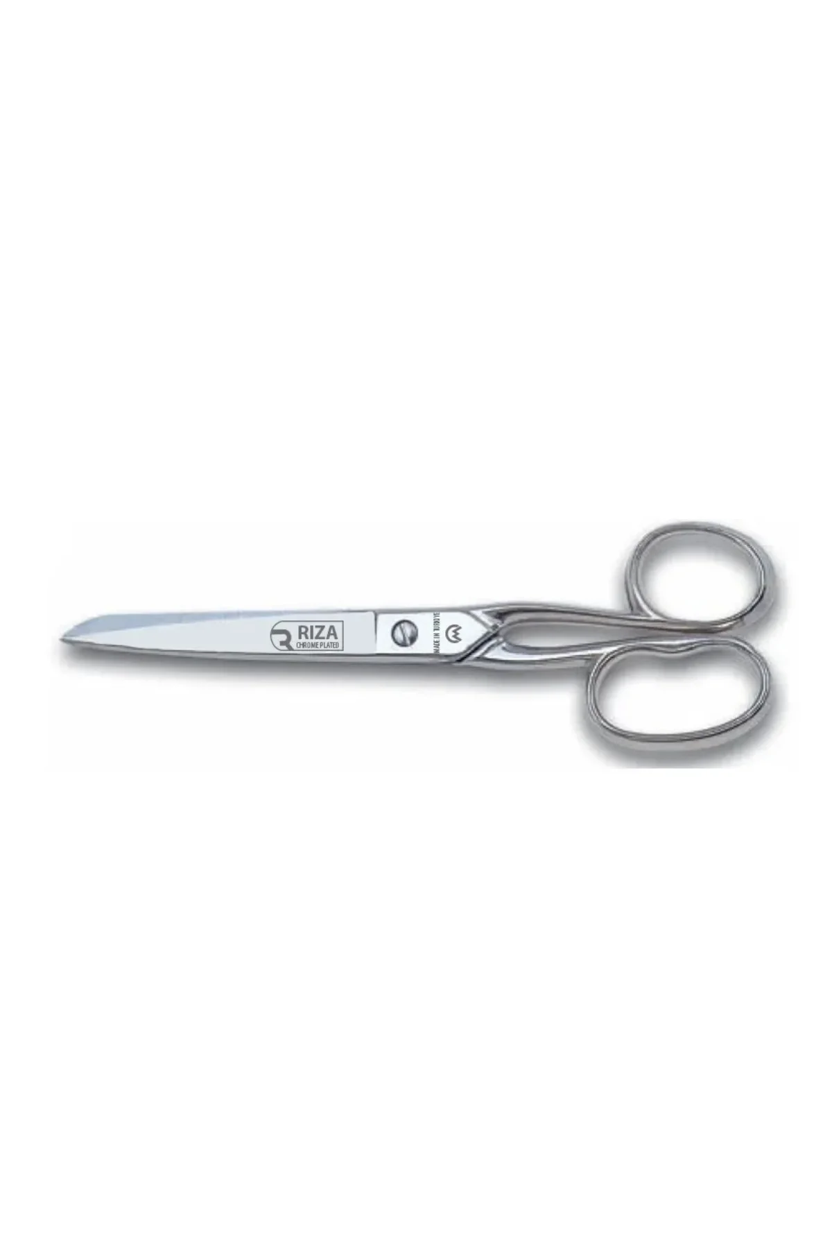 Rıza A4215-8 Ev ve Saya Makası No: 8 inç / 20,32 cm - Krom Kaplam