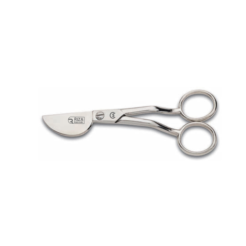 Rıza M-213 Dokumacı Ponpon Makası No: 6 inç / 15,24 cm - Nikel Ka
