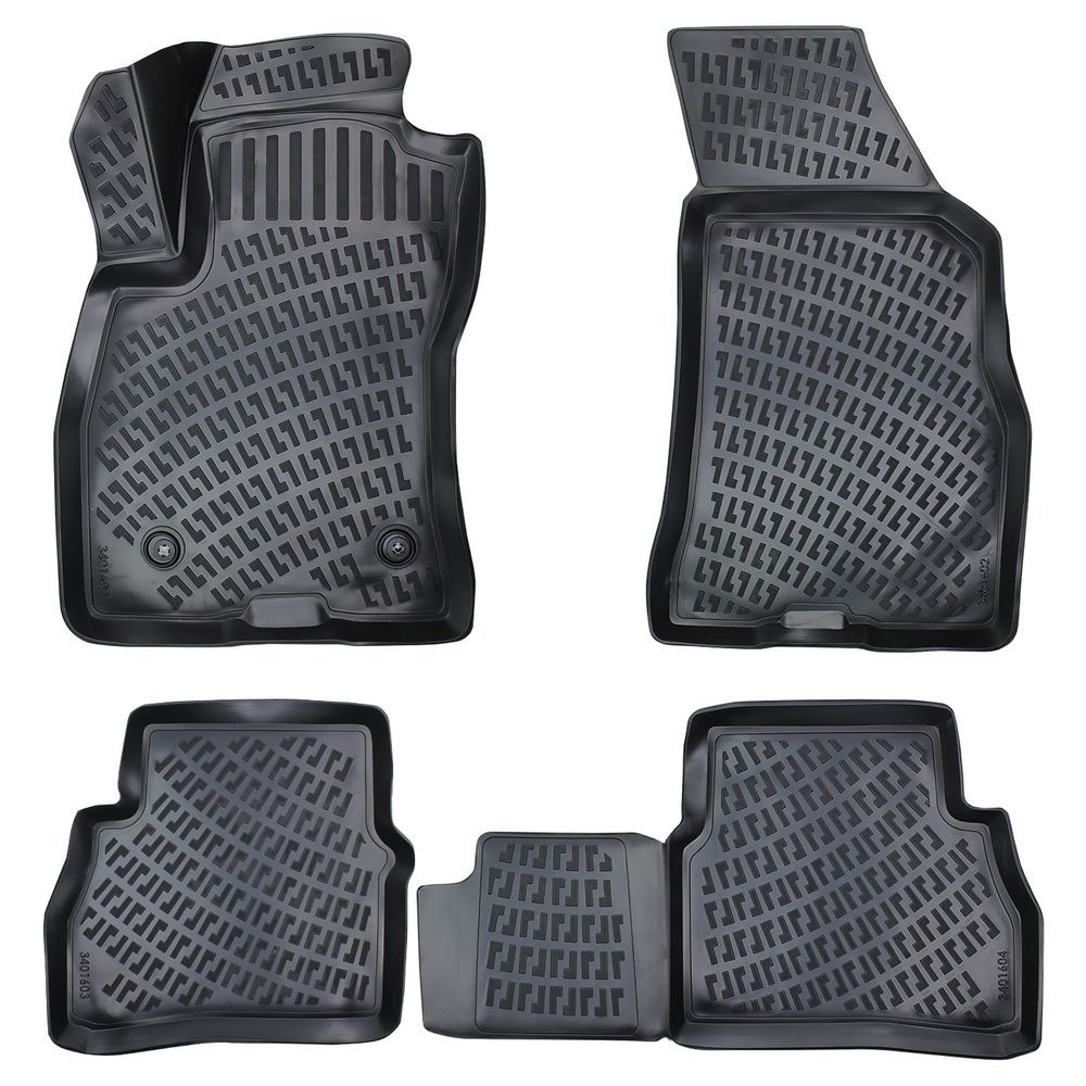 Rizline Fiat Uyumlu Doblo 2010-2014 Arası 3D Havuzlu Paspas