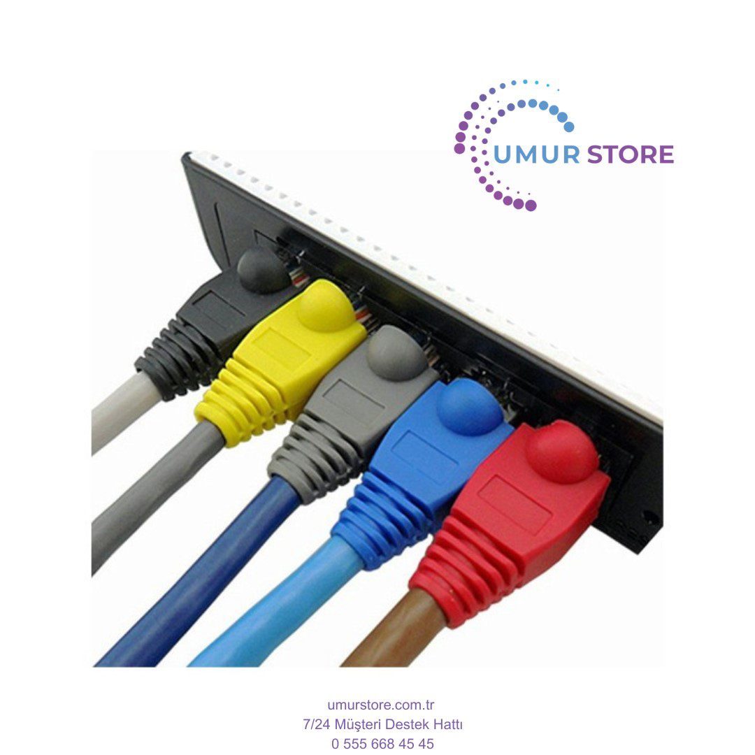 RJ45 Kılıf/15 Adet-Cat6 CAT6E Cat5 CAT5E UYUMLU/RJ45 Siyah Kılıf