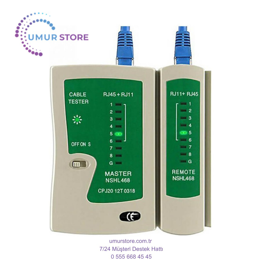 RJ45 RJ11 Adsl Ethernet Internet Kablo Test Cihazı Cat5/6 Network RJ45 RJ11 Adsl Ethernet Internet Kablo Test Cihazı Cat5/6 Network