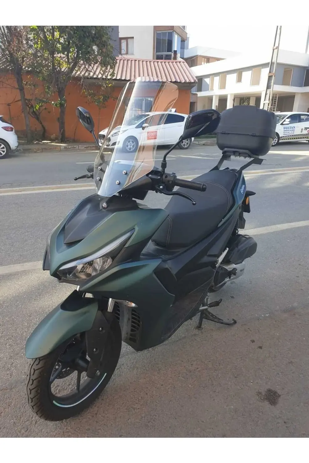 RKS Arome 125 Ön Cam 2023-2025 Model 54cm Şeffaf Renkli