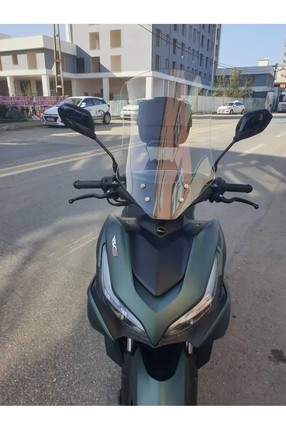 RKS Arome 125 Ön Cam 2023-2025 Model 54cm Şeffaf Renkli