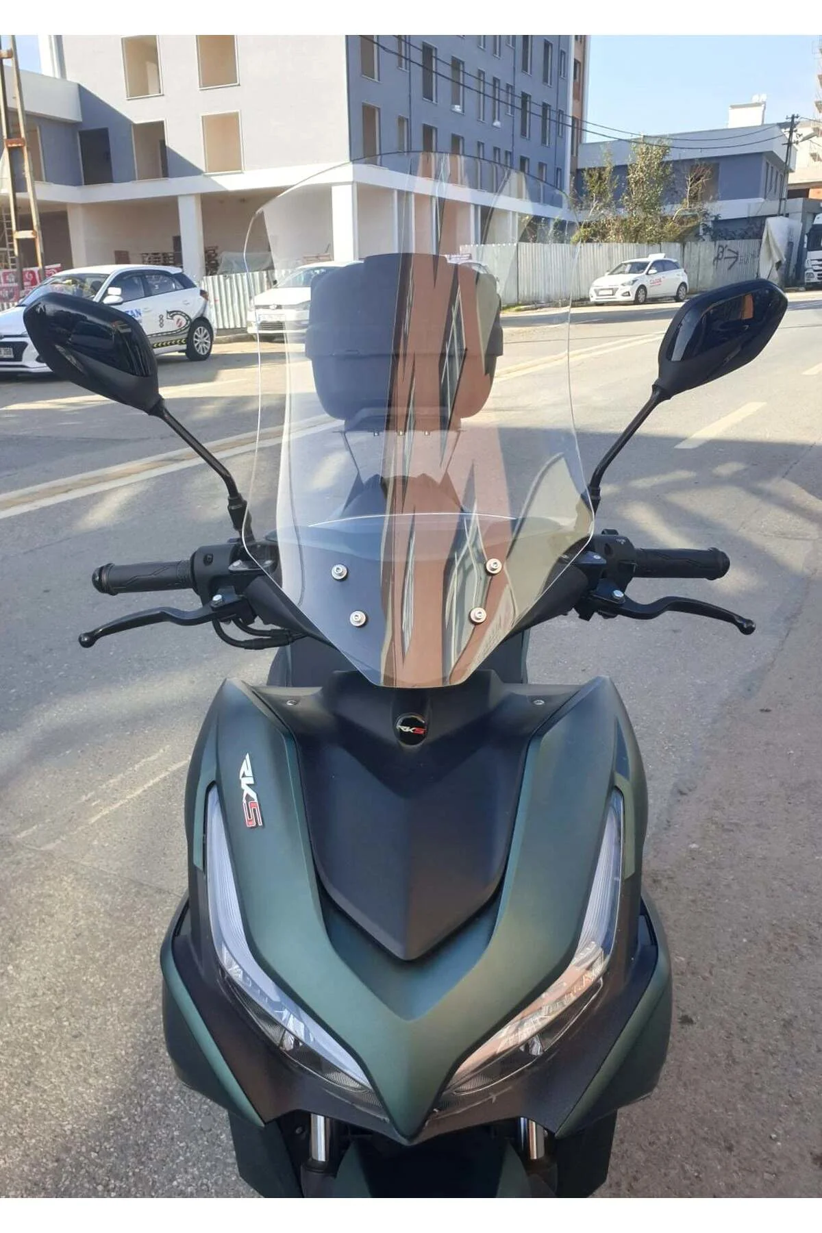 RKS Arome 125 Ön Cam 2023-2026 Model 54cm Şeffaf Renkli