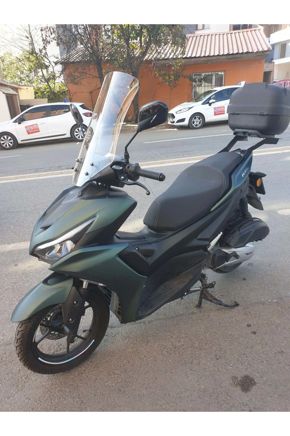 RKS Arome 125 Ön Cam 2023-2026 Model 54cm Şeffaf Renkli