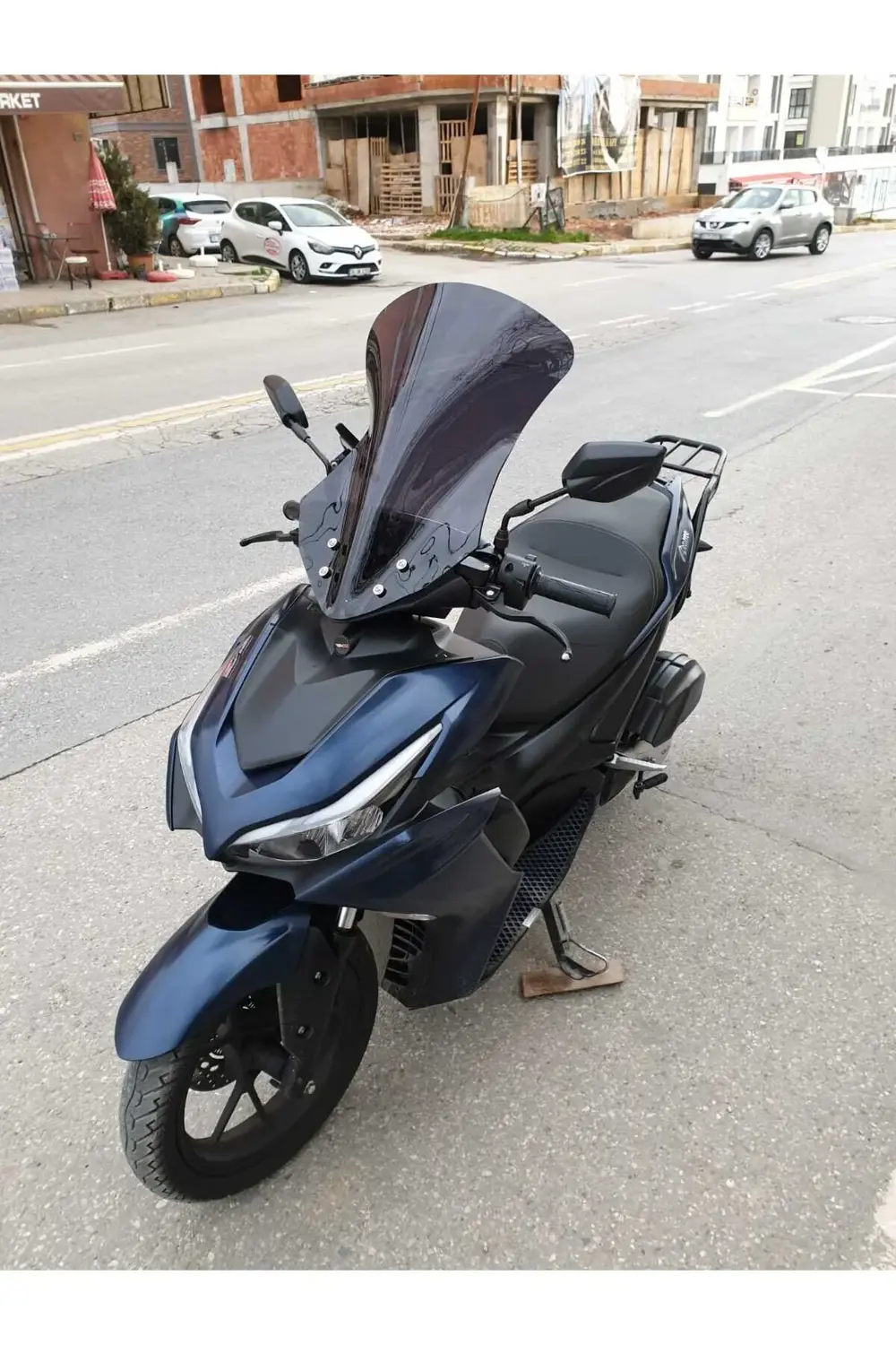 RKS Arome 125 Siperlik Ön Cam 2023-2025 Model 54cm Siyah Renkli S
