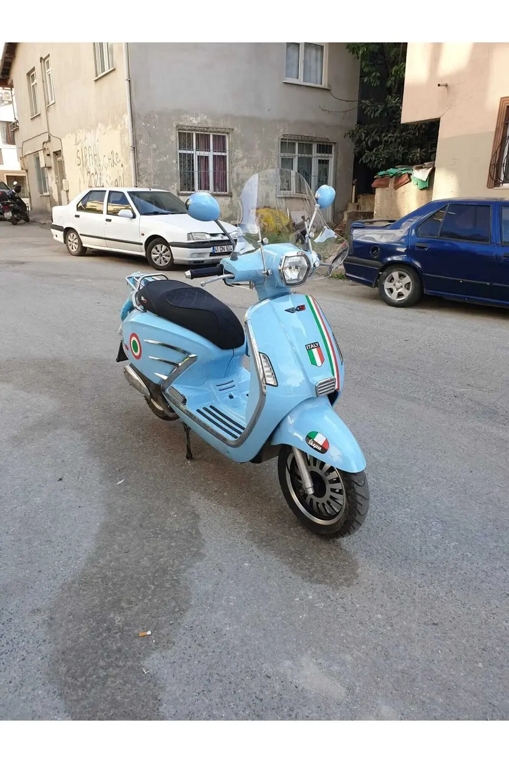 Rks Bitter 125 Ön Cam 2022 2024 Model Uyumlu 43cm Şeffaf Renkli 4