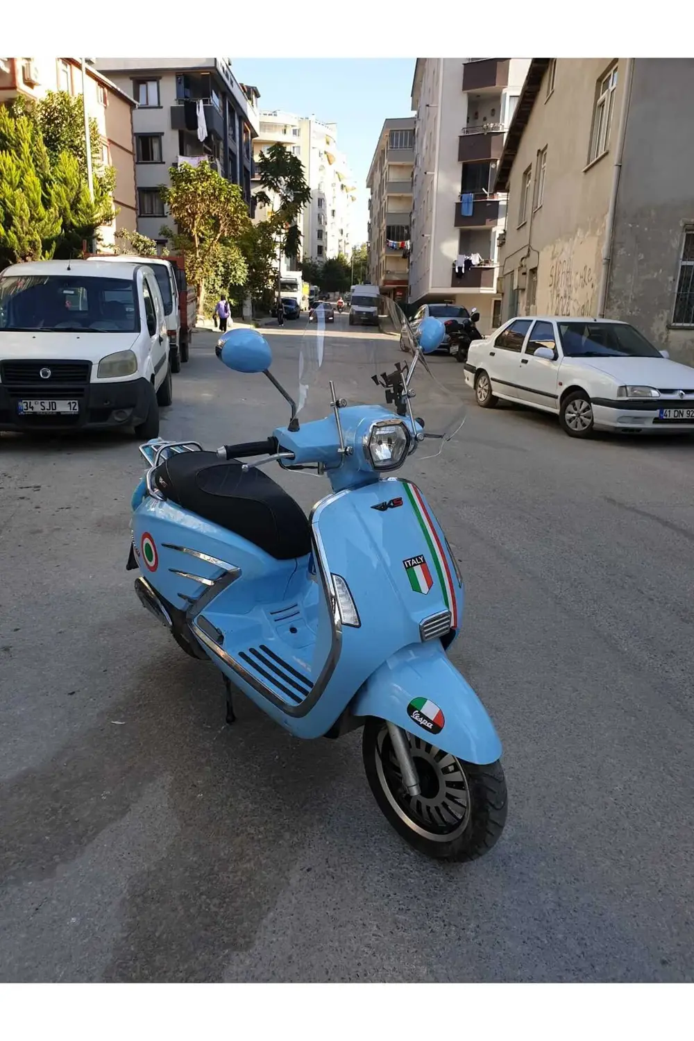 Rks Bitter 125 Ön Cam 2022 2024 Model Uyumlu 43cm Şeffaf Renkli 4