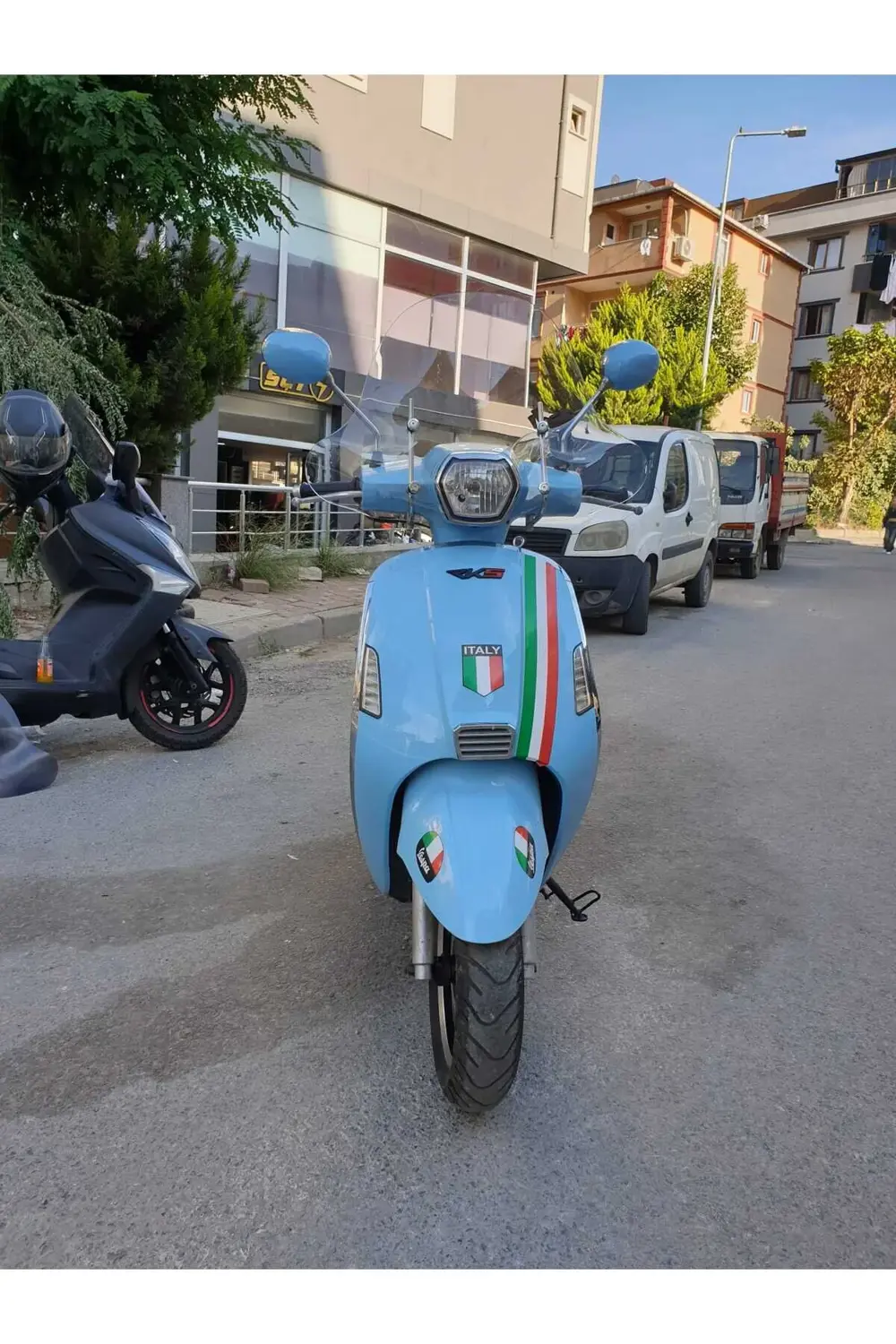 Rks Bitter 125 Ön Cam 2022 2024 Model Uyumlu 43cm Şeffaf Renkli 4