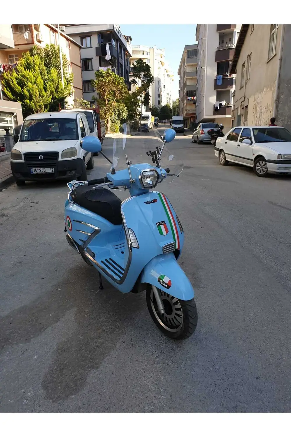 Rks Bitter 125 Ön Cam 2022 2024 Model Uyumlu 43cm Şeffaf Renkli 4