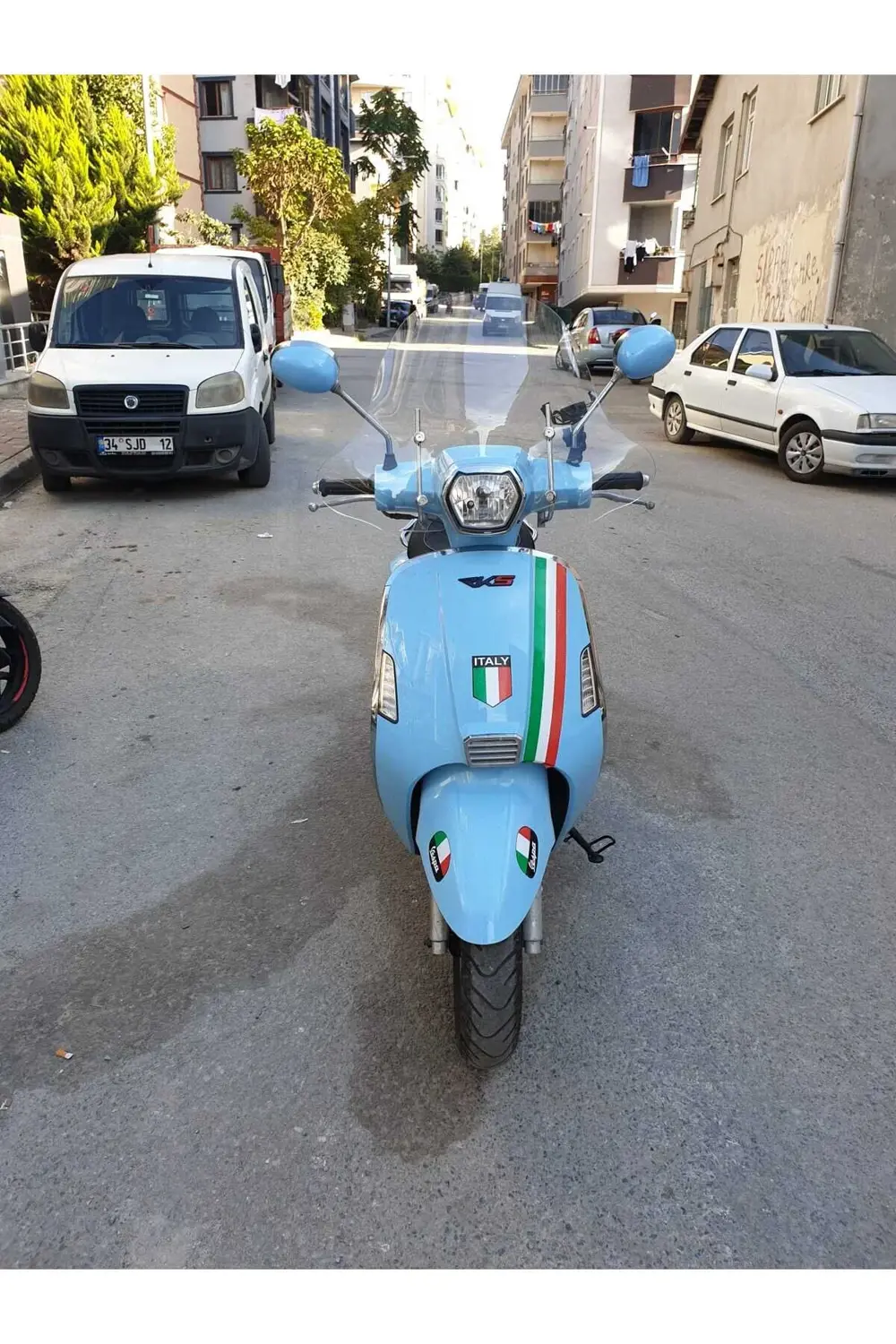 Rks Bitter 125 Ön Cam 2022 2024 Model Uyumlu 43cm Şeffaf Renkli 4