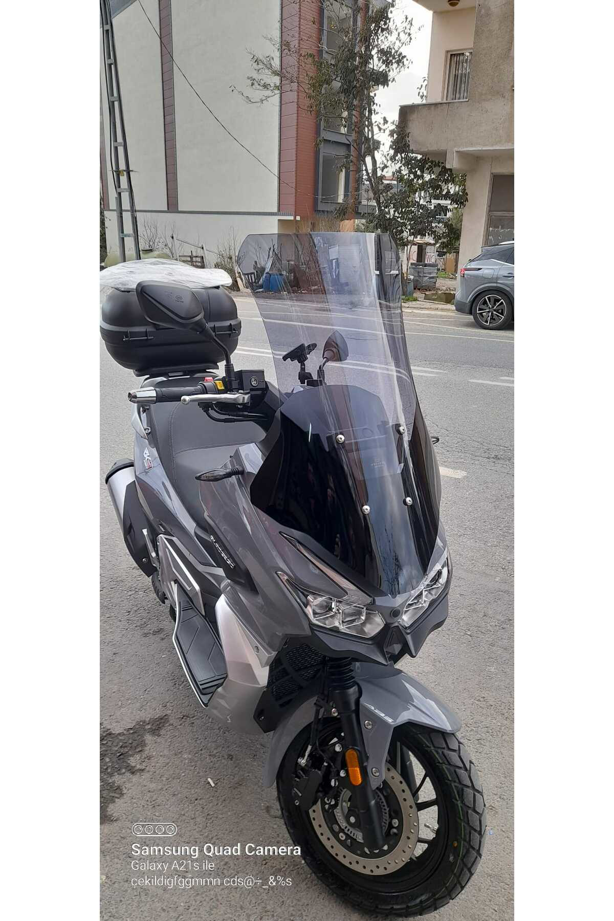 Motocam Rks Blade 250 -350 Siperlik Ön Cam 2023-2025 Model 75Cm Füme Renk