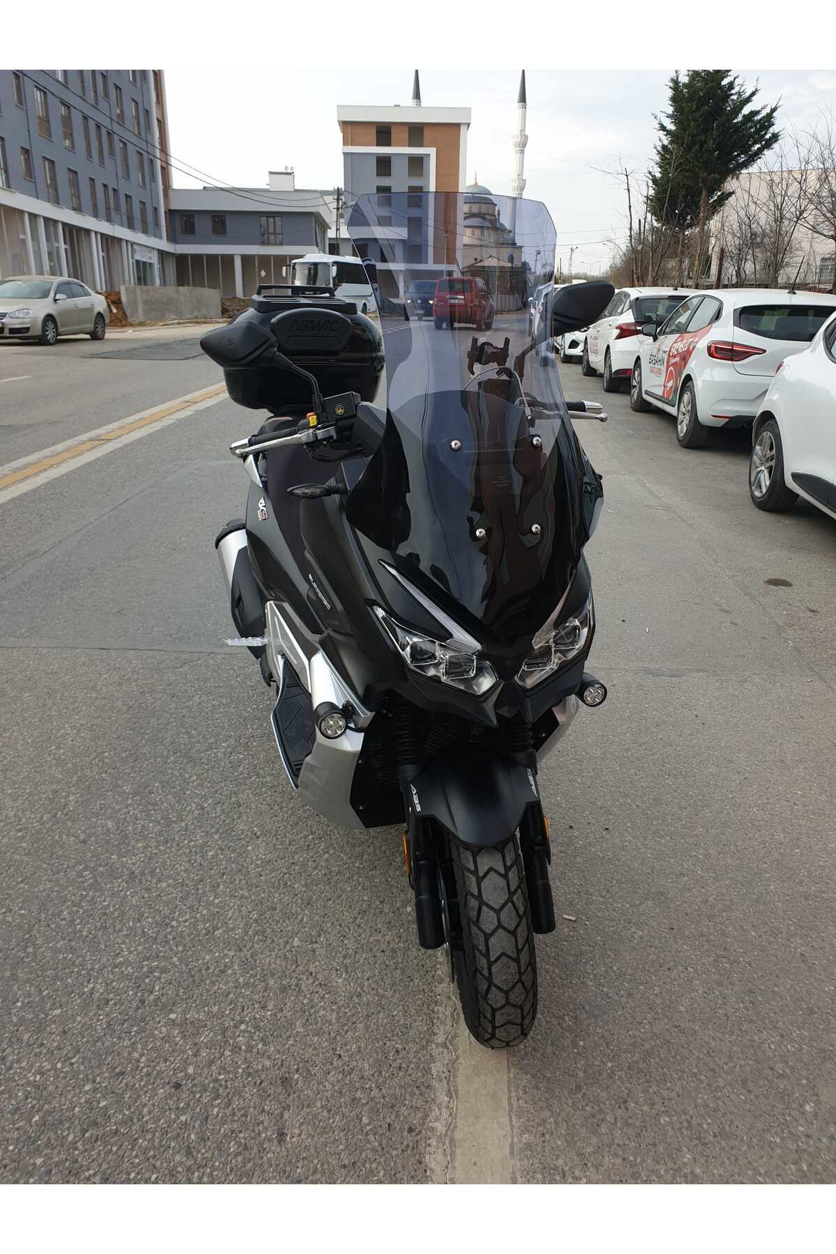 Motocam Rks Blade 250 -350 Siperlik Ön Cam 2023-2025 Model 75Cm Füme Renk