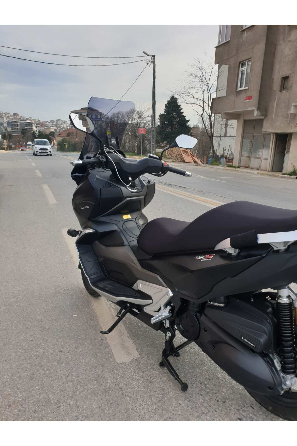 Motocam Rks Blade 250 -350 Siperlik Ön Cam 2023-2025 Model 75Cm Füme Renk