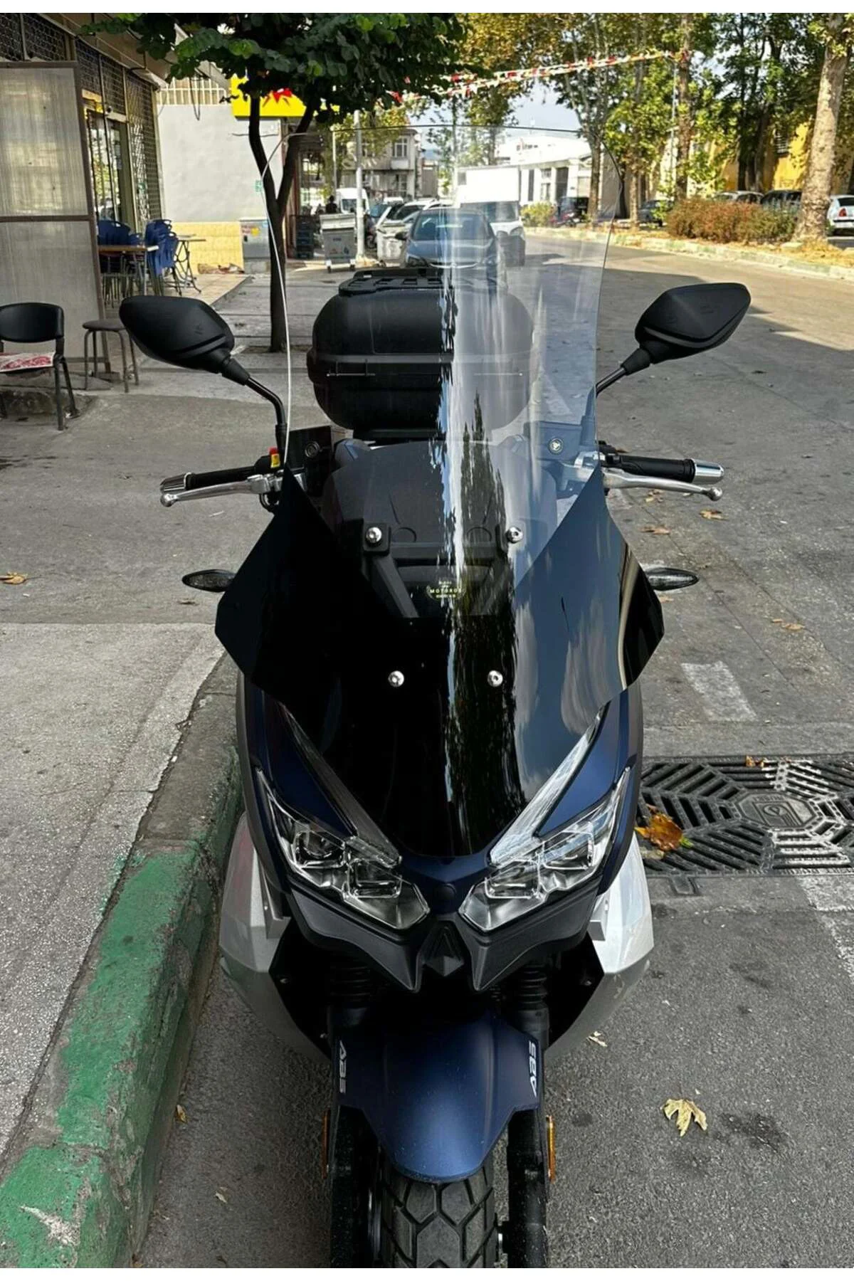 RKS Blade 250 Ön Cam 2023-2026 Model 65cm Şeffaf Renkli 4mm ORTA 
