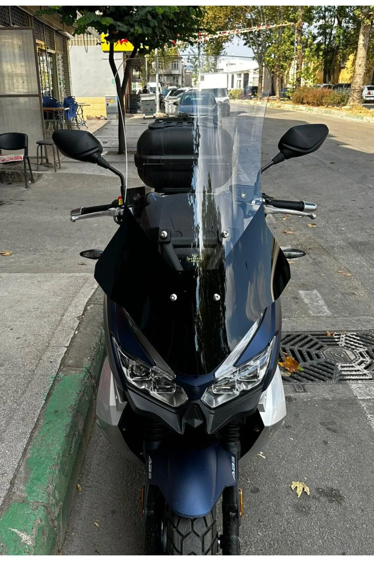 RKS Blade 250 Ön Cam 2023-2026 Model 75cm Şeffaf Renkli 4mm UZUN