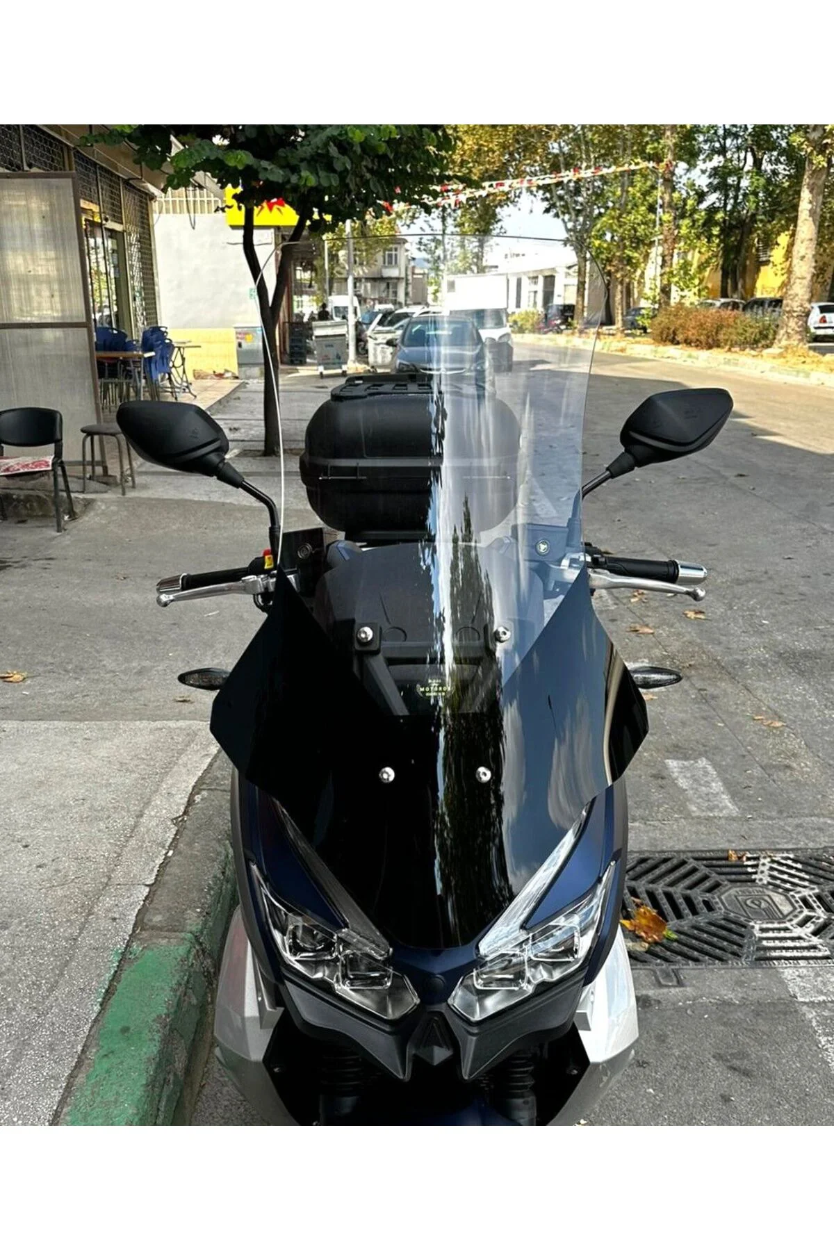 RKS Blade 250 Ön Cam 2023-2026 Model 75cm Şeffaf Renkli 4mm UZUN