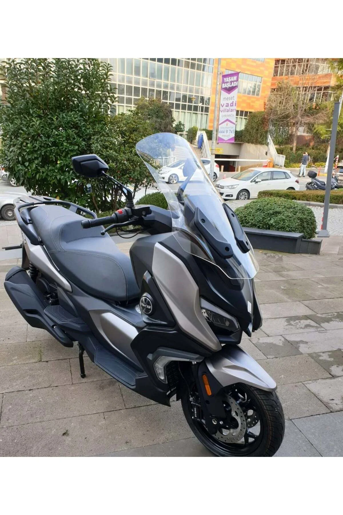 RKS Fort 250 Ön Cam 2023-2026 Model 74cm Şeffaf Renkli 4mm UZUN
