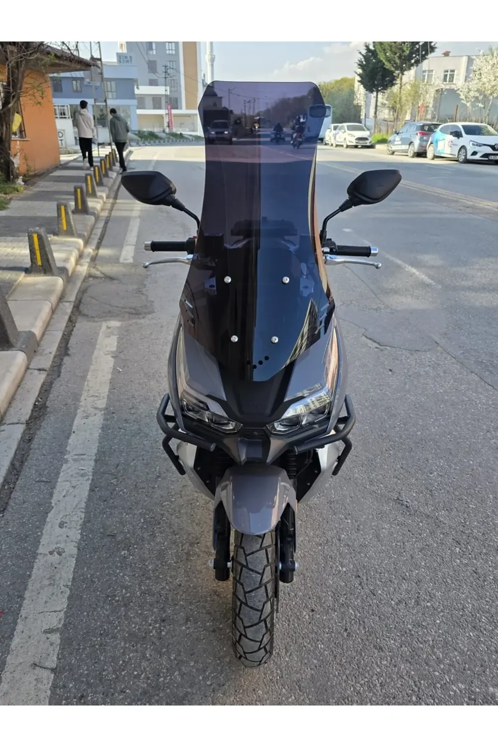 RKS Freccia 150 Ön Cam 2022-2025 Model 75cm Siyah Renkli 4mm UZUN