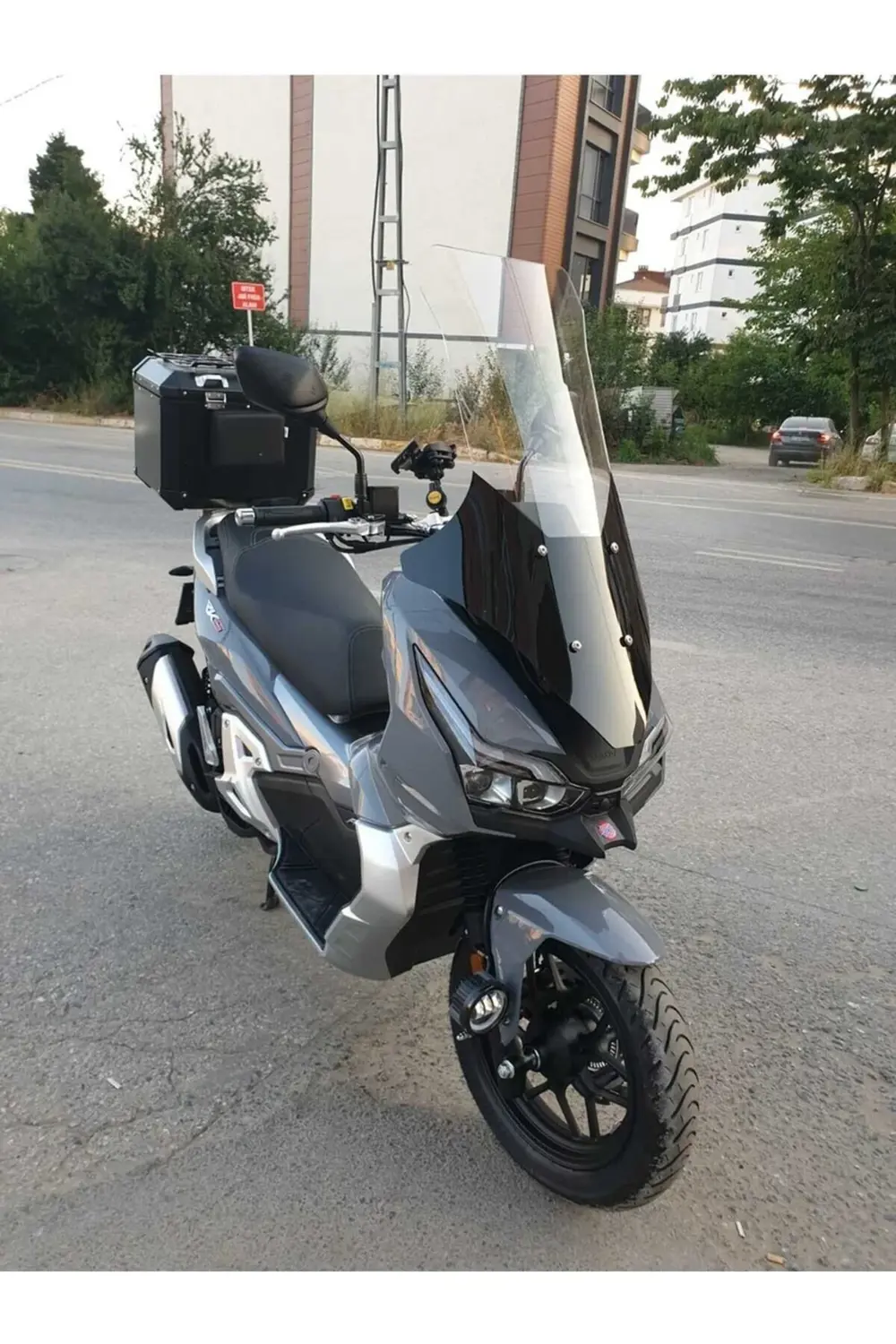RKS Freccia 150 Ön Cam 2022-2025 Model 78cm Şeffaf Renkli 4mm UZU