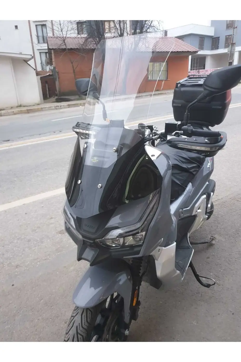 Rks Freccia 150 Ön Cam Alt Siyah 2022 2024 Model 75cm Şeffaf Renk