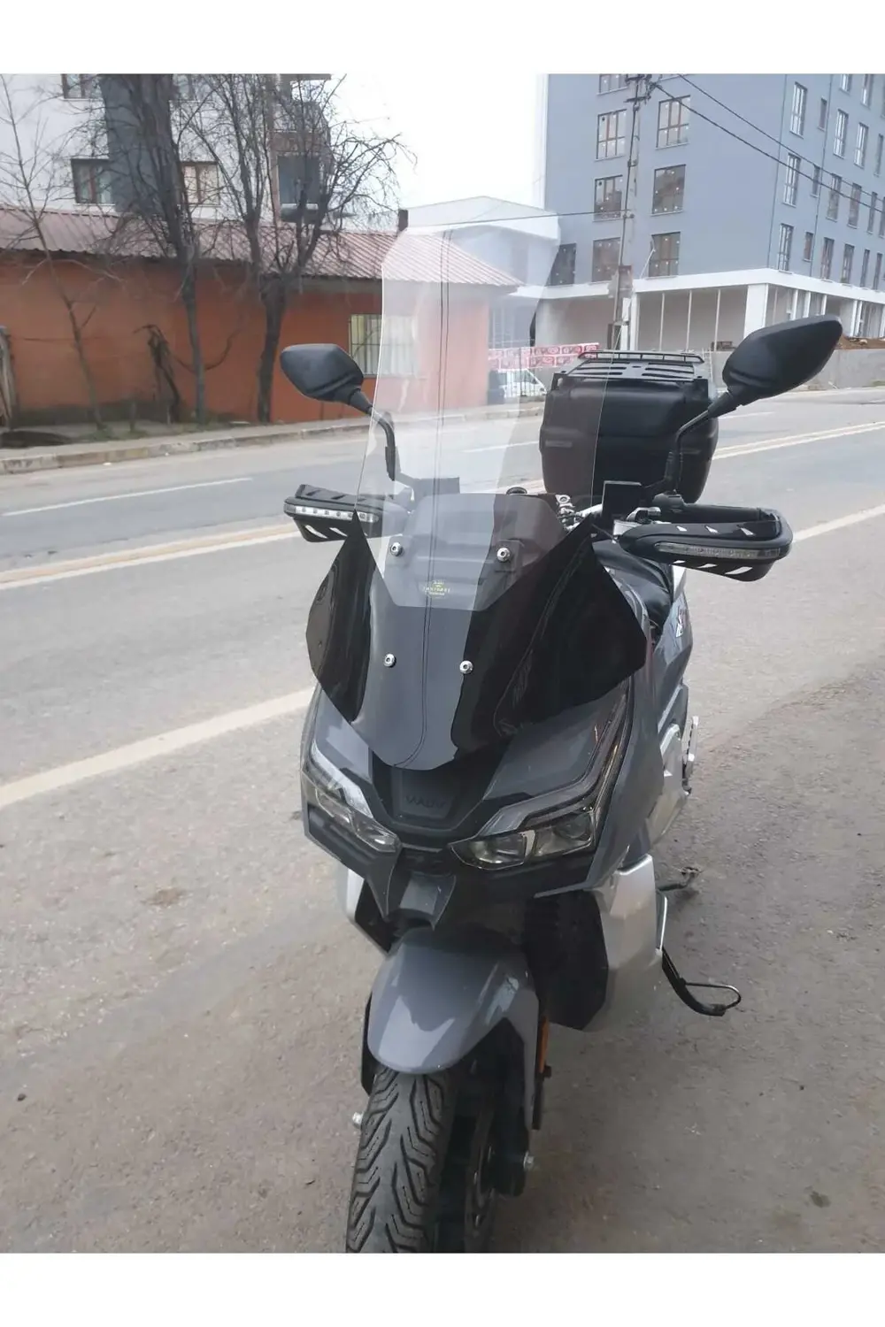 Rks Freccia 150 Ön Cam Alt Siyah 2022 2024 Model 75cm Şeffaf Renk