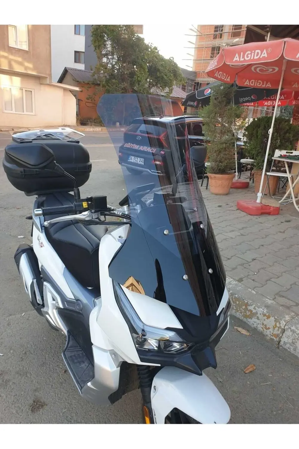 RKS Freccia 150 Ön Cam Alt Siyah 2022-2025 Model 75cm Füme Renkli
