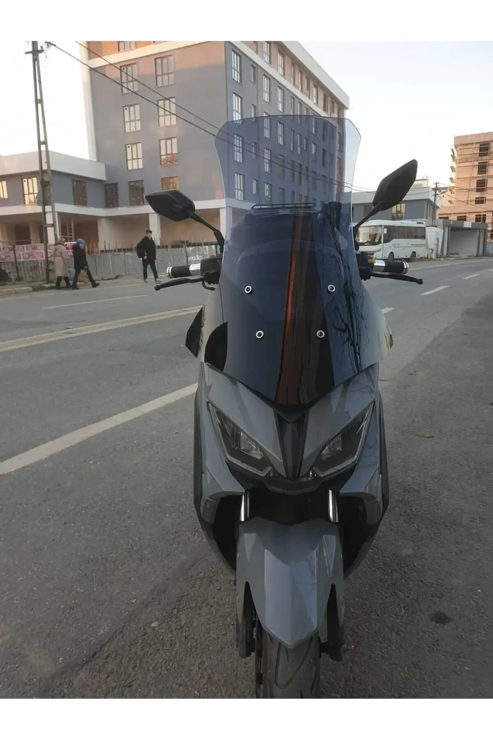 RKS Freccia 150 Ön Cam Alt Siyah 2022-2025 Model 75cm Füme Renkli
