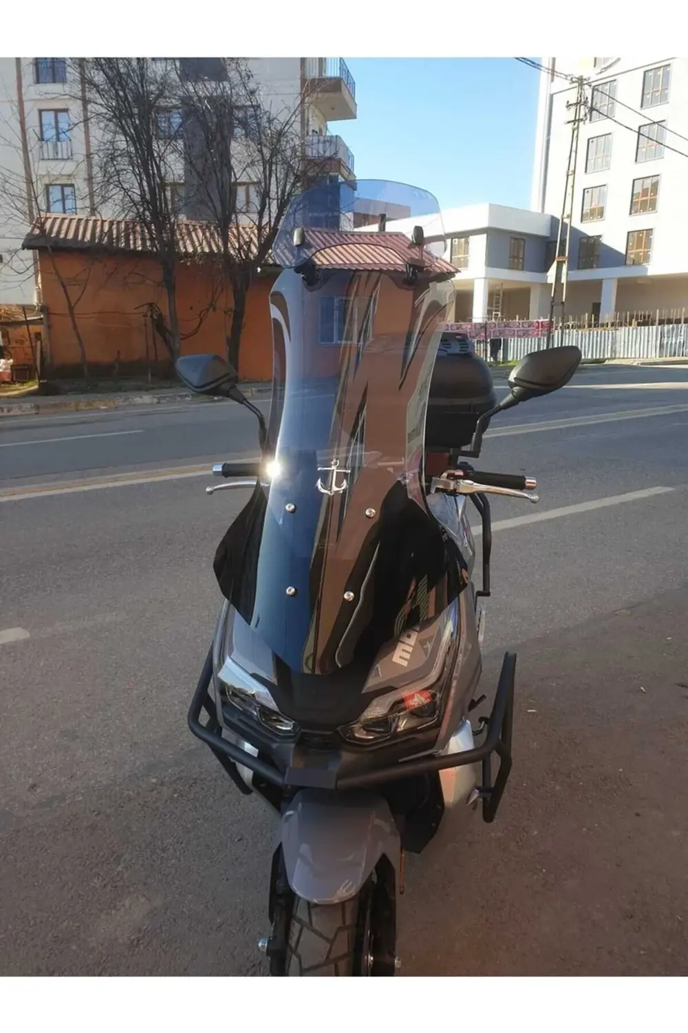 RKS Freccia 150 Ön Cam Alt Siyah 2022-2025 Model 75cm Füme Renkli