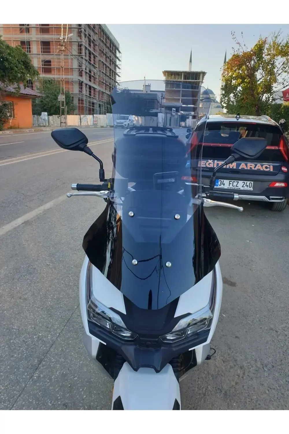 RKS Freccia 150 Ön Cam Alt Siyah 2022-2025 Model 75cm Füme Renkli