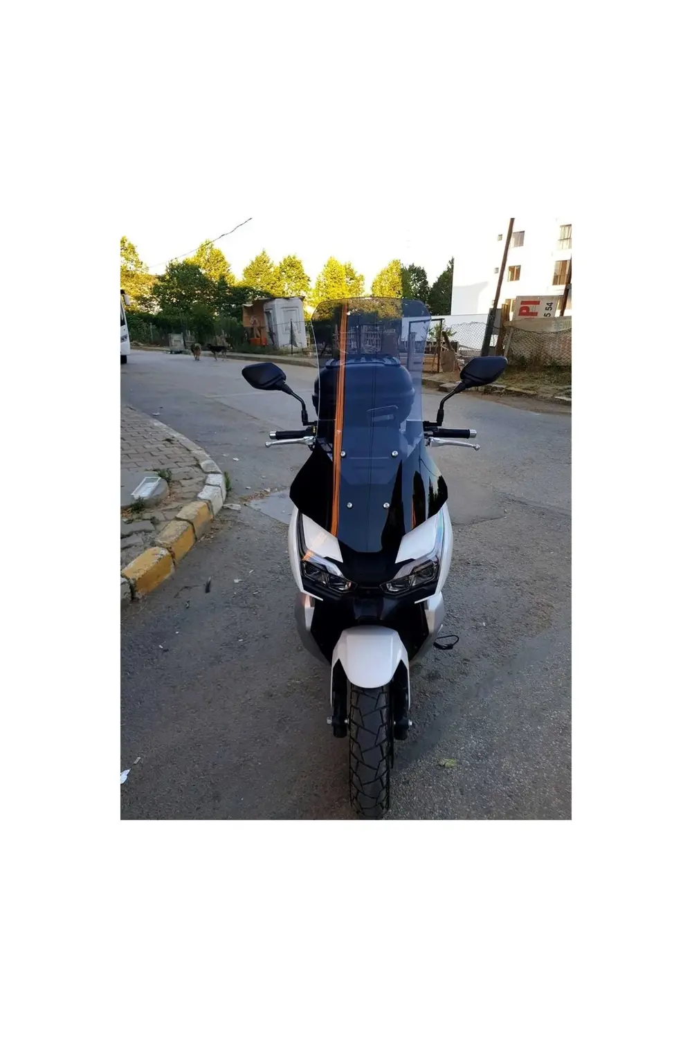 RKS Freccia 150 Ön Cam Alt Siyah 2022-2025 Model 75cm Füme Renkli