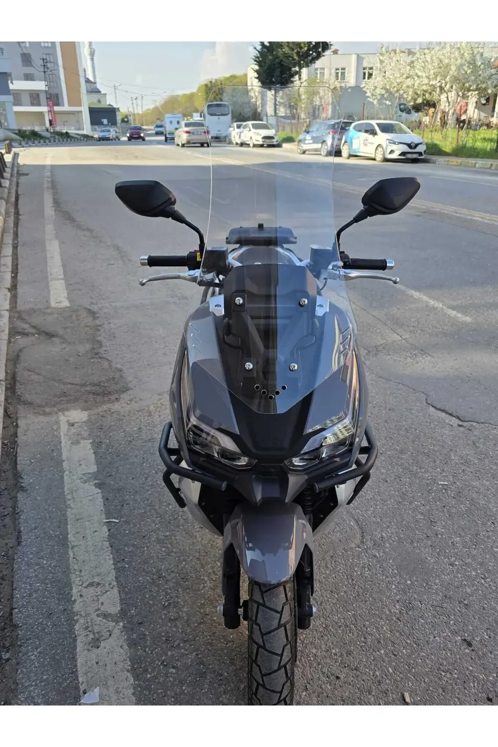 RKS Freccia 150 Siperlik Ön Cam 2022-2025 Model 55cm Şeffaf Renkl