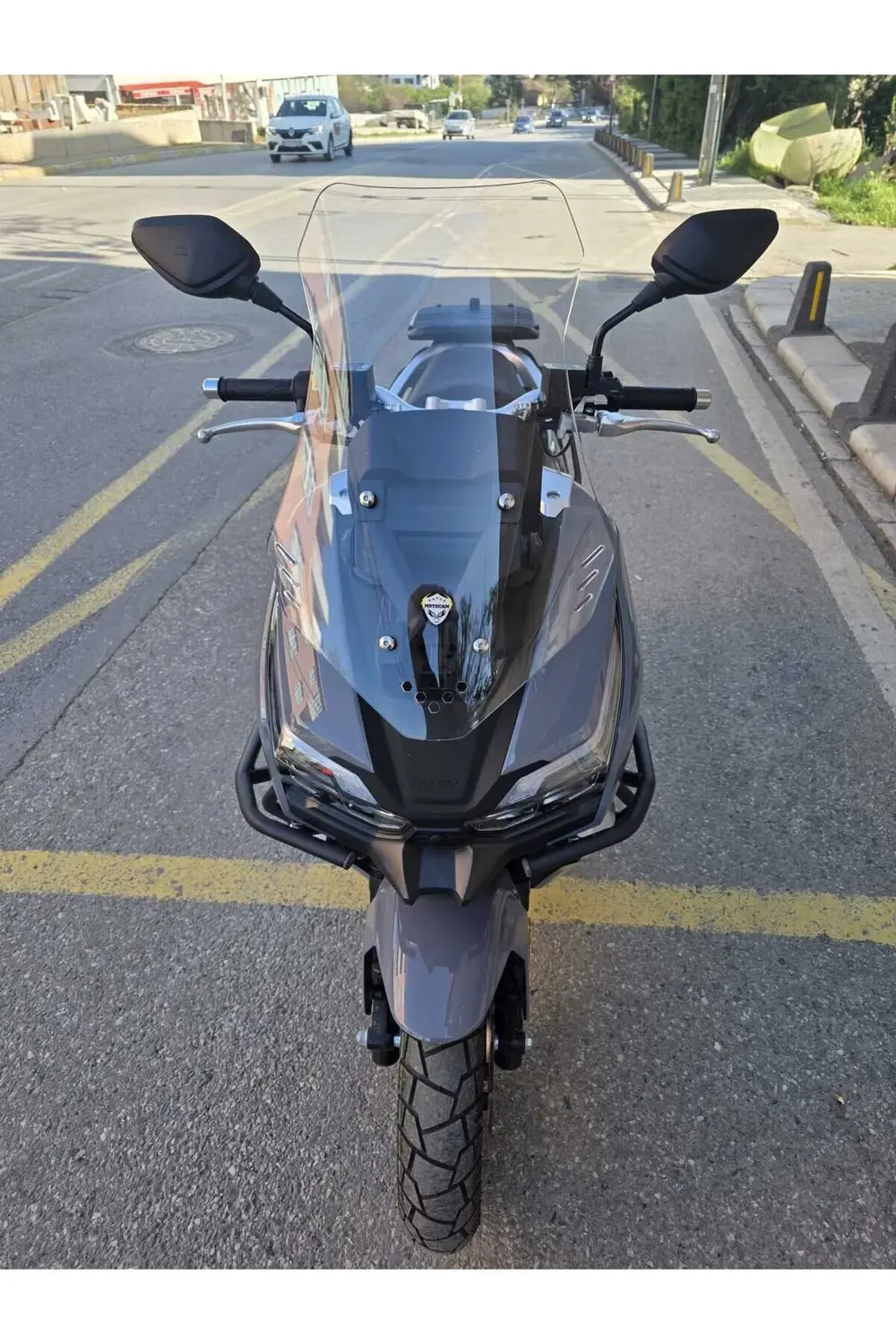 RKS Freccia 150 Siperlik Ön Cam 2022-2025 Model 55cm Şeffaf Renkl